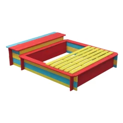 Houten Zandbak Gekleurd - Jade -Hudora Winkel 1050528c