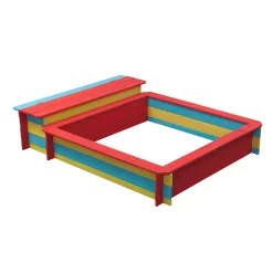 Houten Zandbak Gekleurd - Jade -Hudora Winkel 1050528d