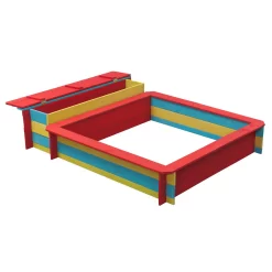 Houten Zandbak Gekleurd - Jade -Hudora Winkel 1050528e