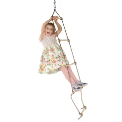 Touwladder Met Houten Treden, 190cm -Hudora Winkel 1050555z