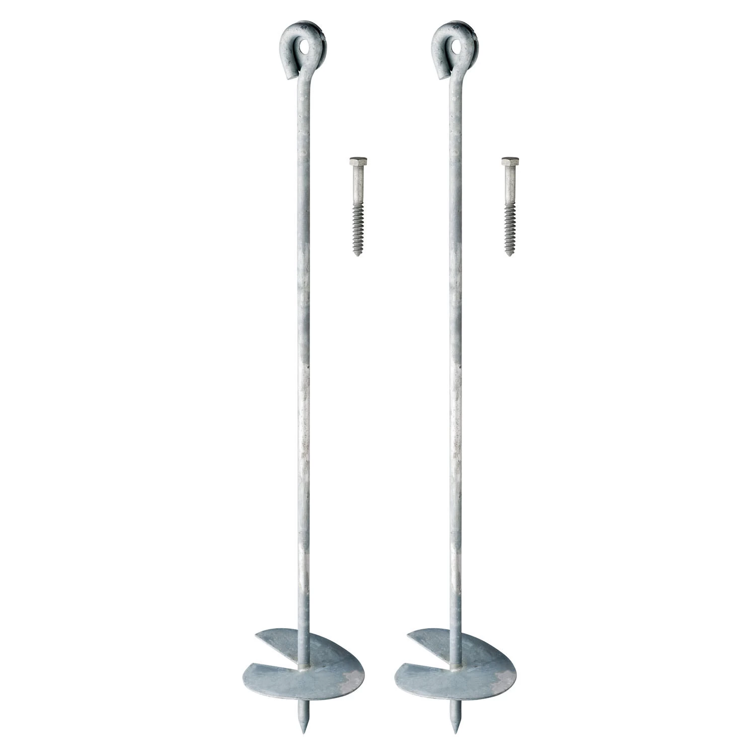 Grondanker Metaal 50cm, 2st. 1 Grondanker Metaal 50cm, 2st.