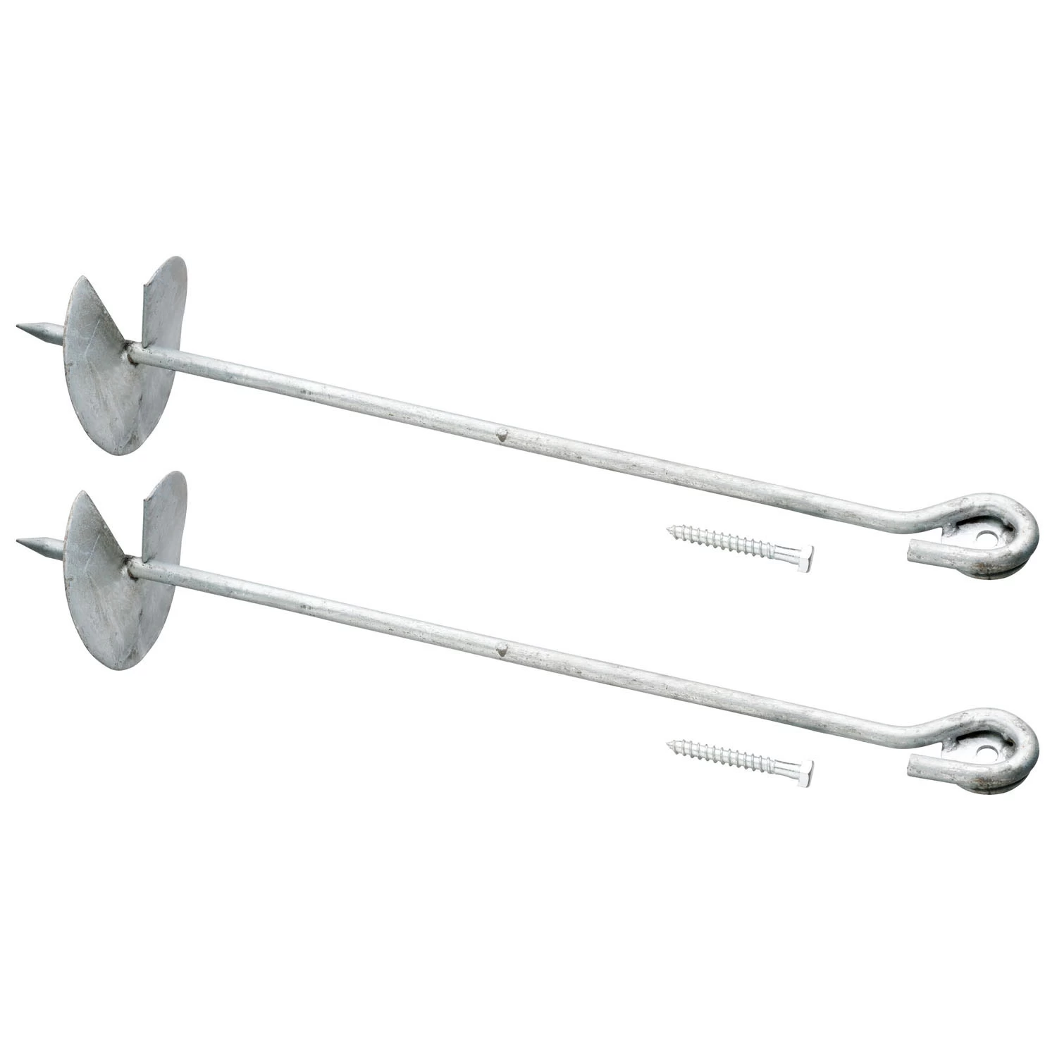 Grondanker Metaal 50cm, 2st. 2 Grondanker Metaal 50cm, 2st. - Afbeelding 2