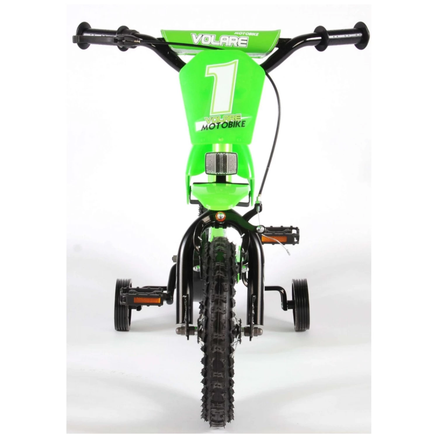 Volare Motobike Fiets - 12 Inch - Groen 10 Volare Motobike Fiets - 12 Inch - Groen - Afbeelding 10