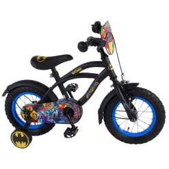 Volare Batman Fiets - 12 Inch - Zwart