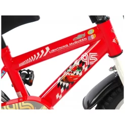 Volare Disney Cars Fiets - 12 Inch - Rood -Hudora Winkel 1050639g