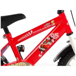 Volare Disney Cars Fiets - 14 Inch - Rood -Hudora Winkel 1050640g