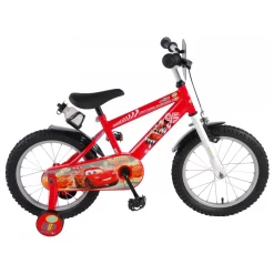 Volare Disney Cars Fiets - 16 Inch - Rood -Hudora Winkel 1050641c