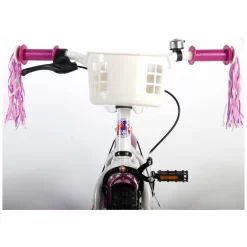 Volare Heart Cruiser Fiets - 12 Inch - Wit Paars 19 Volare Heart Cruiser Fiets - 12 Inch - Wit Paars -Hudora Winkel 1050656j