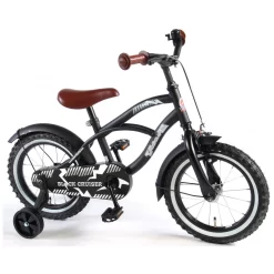 Volare Black Cruiser Fiets - 14 Inch - Zwart