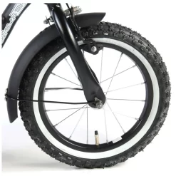 Volare Black Cruiser Fiets - 14 Inch - Zwart -Hudora Winkel 1050661d
