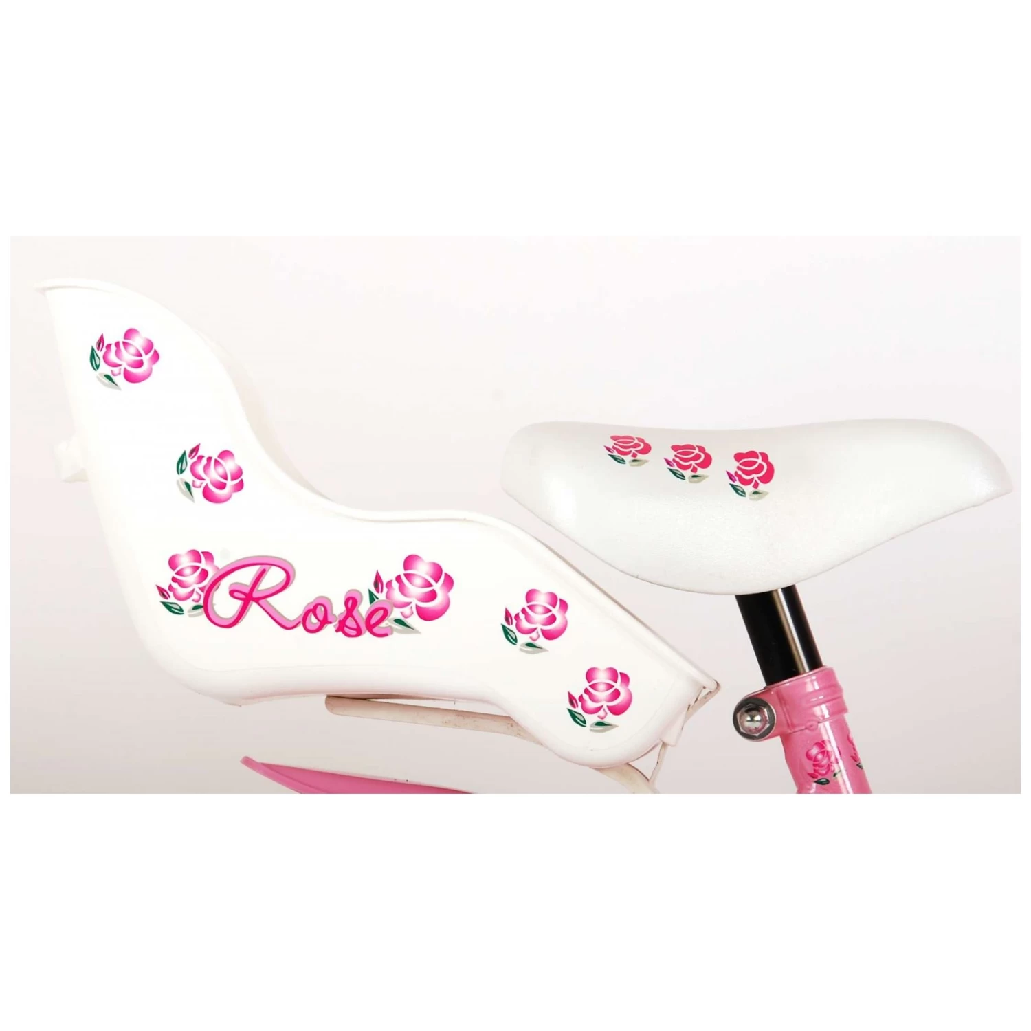 Volare Rose Fiets - 14 Inch - Roze Wit 8 Volare Rose Fiets - 14 Inch - Roze Wit - Afbeelding 8