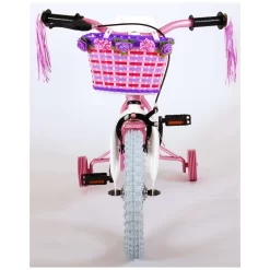 Volare Rose Fiets - 14 Inch - Roze Wit 19 Volare Rose Fiets - 14 Inch - Roze Wit -Hudora Winkel 1050685j