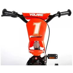 Volare Motorbike Fiets - 12 Inch - Oranje -Hudora Winkel 1050728j