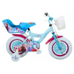 Volare Disney Frozen 2 Fiets - 12 Inch - Blauw/Paars -Hudora Winkel 1050756c