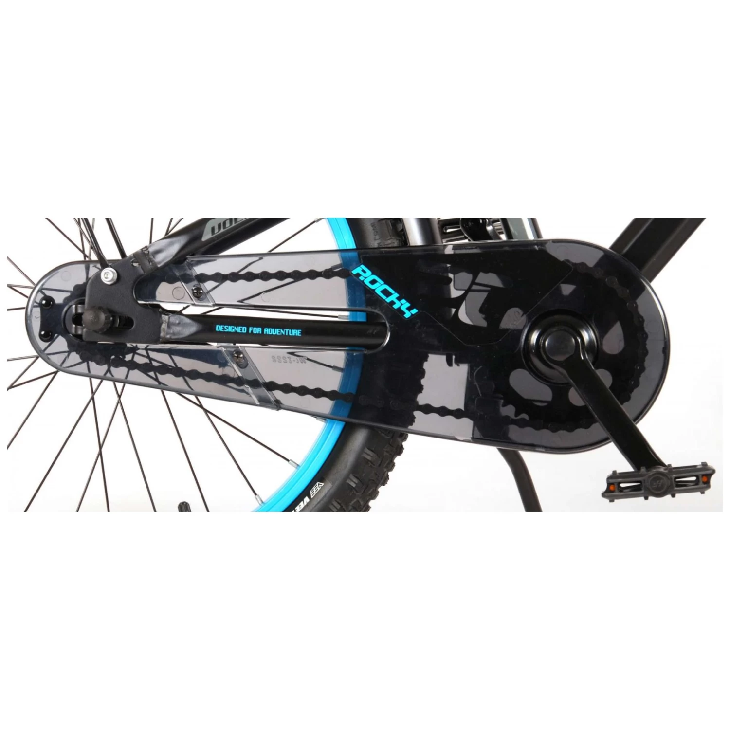 Volare Rocky Fiets - 20 Inch - Zwart 6 Volare Rocky Fiets - 20 Inch - Zwart - Afbeelding 6