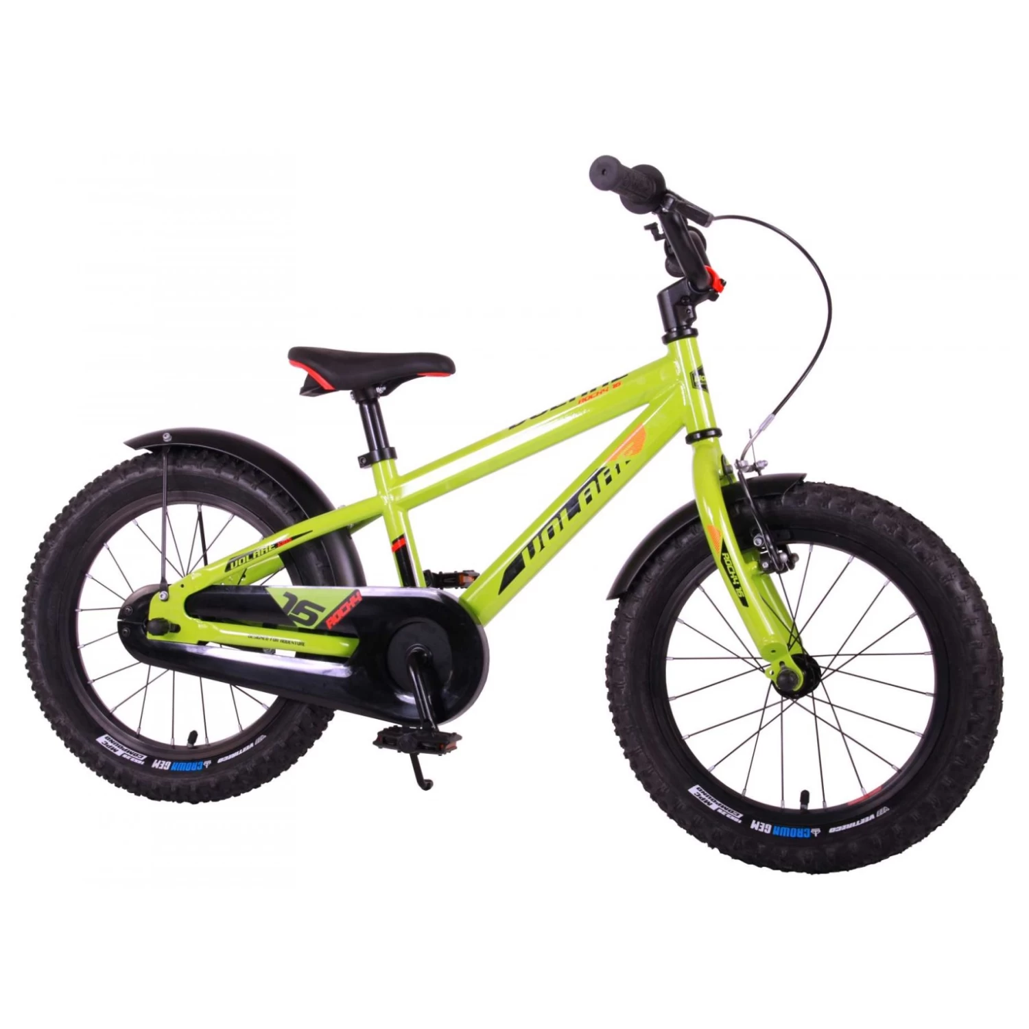Volare Rocky Fiets - 16 Inch - Groen 1 Volare Rocky Fiets - 16 Inch - Groen