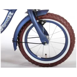 Volare Blue Cruiser Fiets - 14 Inch - Blauw -Hudora Winkel 1050785h