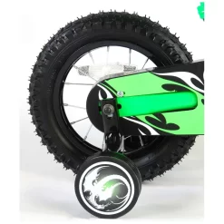Volare Motorbike Fiets - 12 Inch - Groen - 2 Handremmen -Hudora Winkel 1050814e