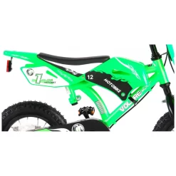Volare Motorbike Fiets - 12 Inch - Groen - 2 Handremmen -Hudora Winkel 1050814g