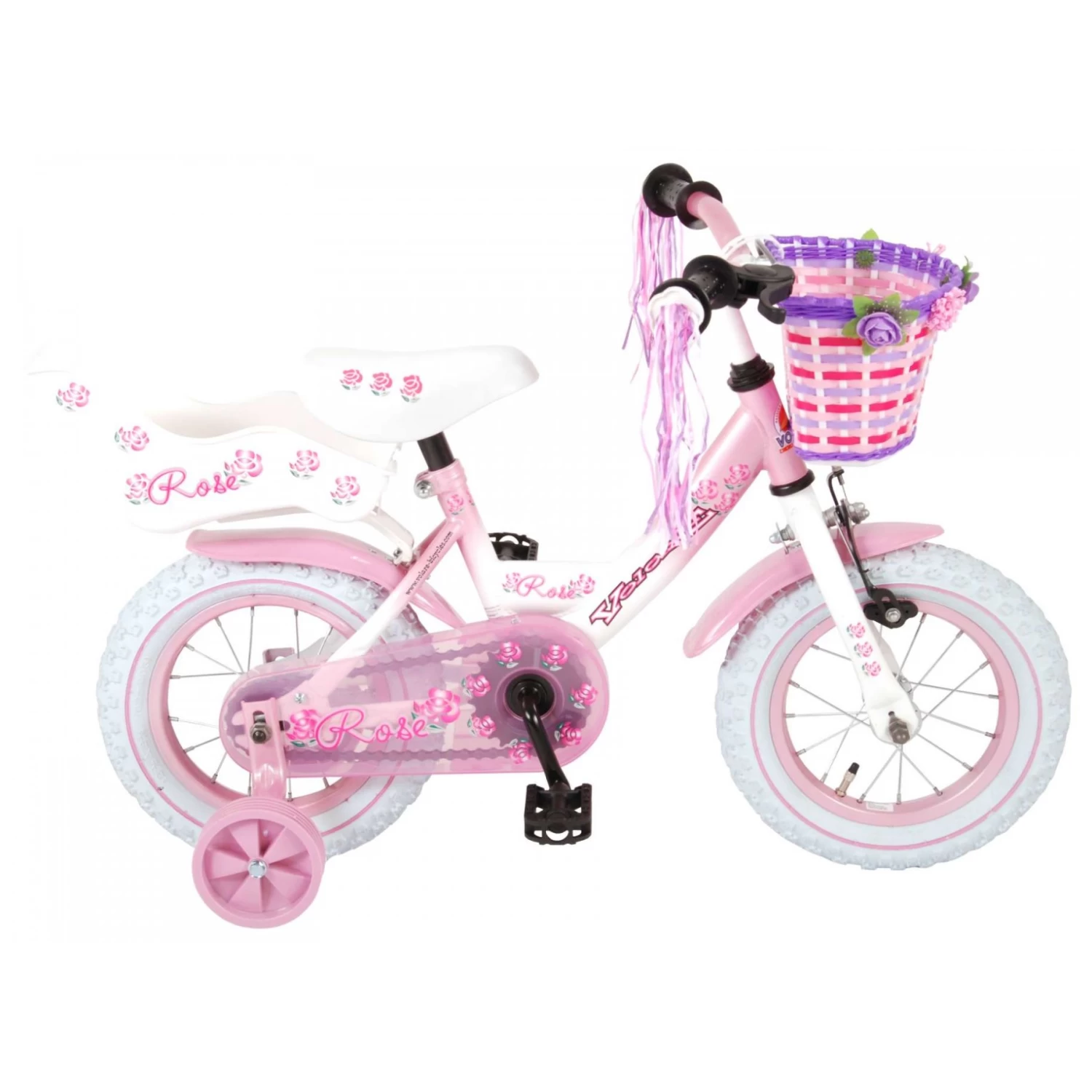 Volare Rose Fiets - 12 Inch - Roze 3 Volare Rose Fiets - 12 Inch - Roze - Afbeelding 3