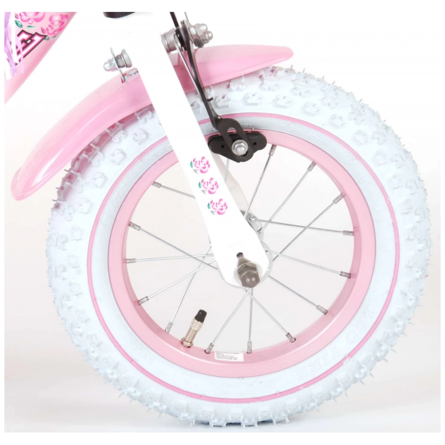 Volare Rose Fiets - 12 Inch - Roze 4 Volare Rose Fiets - 12 Inch - Roze - Afbeelding 4