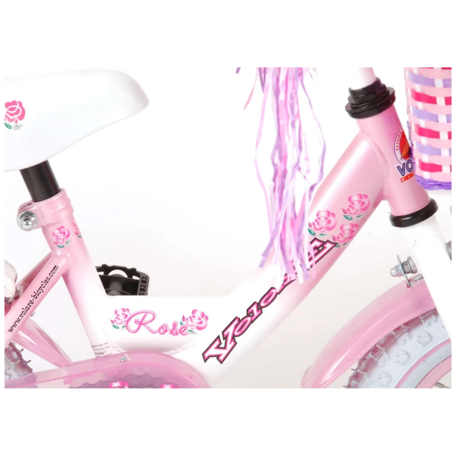 Volare Rose Fiets - 12 Inch - Roze 7 Volare Rose Fiets - 12 Inch - Roze - Afbeelding 7