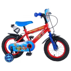 Volare PAW Patrol Fiets - 12 Inch - Rood/Blauw - 2 Handremmen