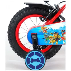Volare PAW Patrol Fiets - 12 Inch - Rood/Blauw - 2 Handremmen -Hudora Winkel 1050850e