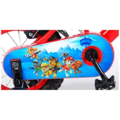 Volare PAW Patrol Fiets - 12 Inch - Rood/Blauw - 2 Handremmen -Hudora Winkel 1050850f