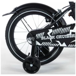 Volare Black Cruiser Fiets - 16 Inch - Zwart - 2 Handremmen -Hudora Winkel 1050856d