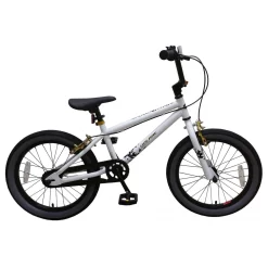 Volare Cool Rider Fiets - 18 Inch - Wit - Twee Handremmen