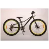 Volare Gradient Fiets - - 24" - Zwart Groen Geel - 7 Speed -