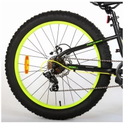 Volare Gradient Fiets - - 24" - Zwart Groen Geel - 7 Speed - 13 Volare Gradient Fiets - - 24" - Zwart Groen Geel - 7 Speed - -Hudora Winkel 1050898d
