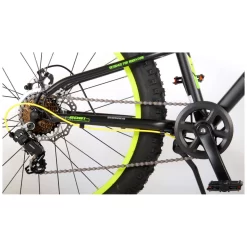 Volare Gradient Fiets - - 24" - Zwart Groen Geel - 7 Speed - 15 Volare Gradient Fiets - - 24" - Zwart Groen Geel - 7 Speed - -Hudora Winkel 1050898f