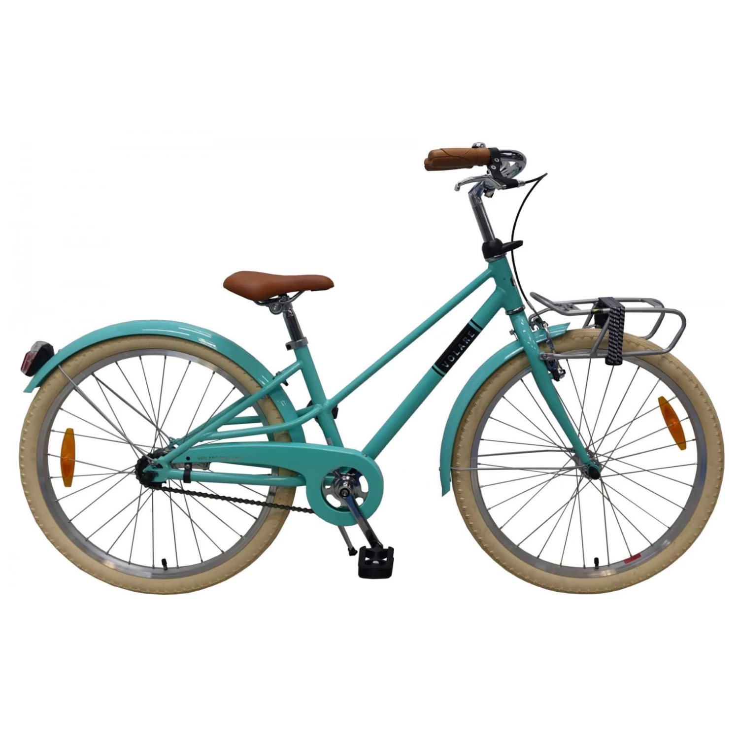 Volare Melody Fiets - 24 Inch - Turquoise 1 Volare Melody Fiets - 24 Inch - Turquoise
