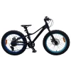 Volare Gradient Fiets - - 20" - Zwart Blauw Aqua - 6 Speed -
