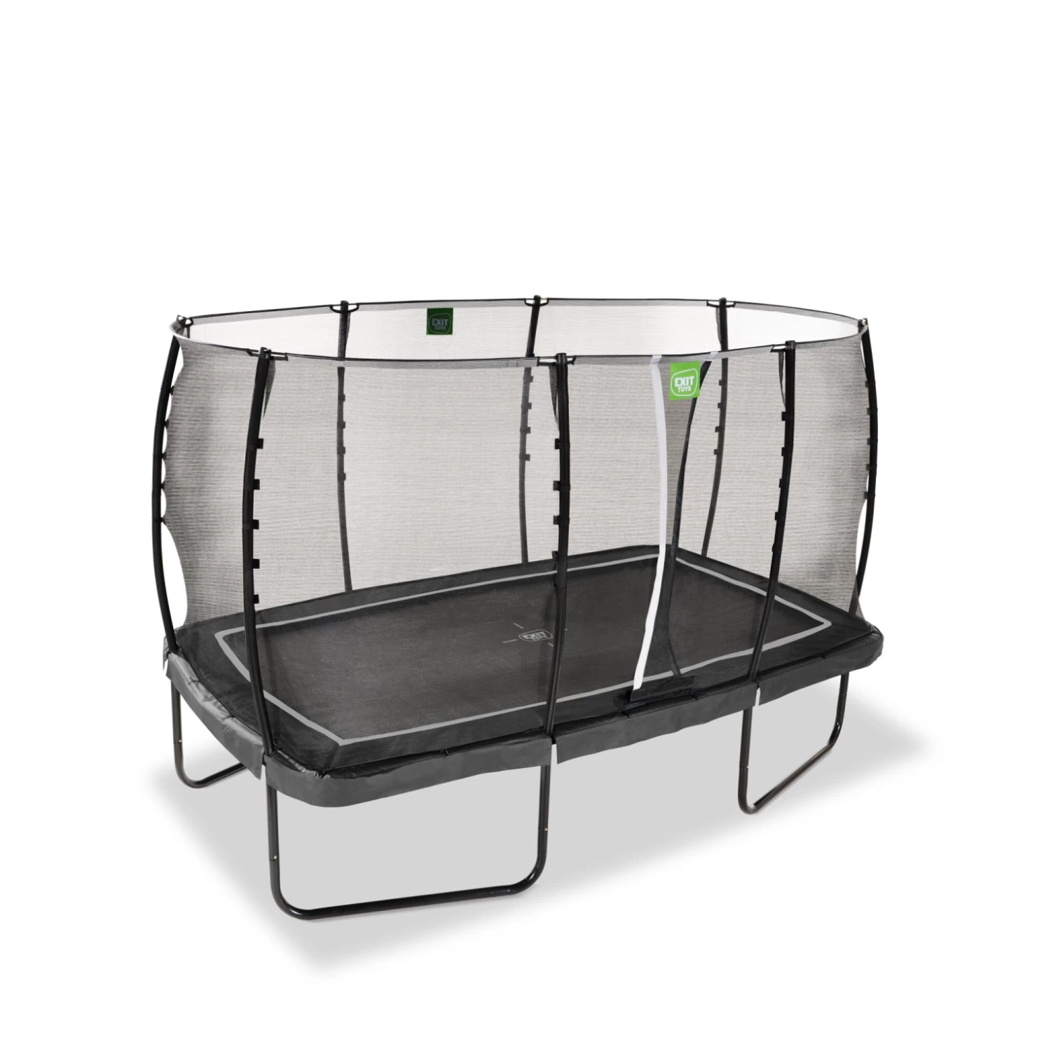 EXIT TOYS EXIT Allure Classic Trampoline 214x366cm - Zwart 2 EXIT TOYS EXIT Allure Classic Trampoline 214x366cm - Zwart - Afbeelding 2