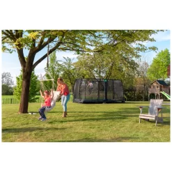 EXIT TOYS EXIT Allure Classic Inground Trampoline 214x366cm - Groen -Hudora Winkel 1080558h