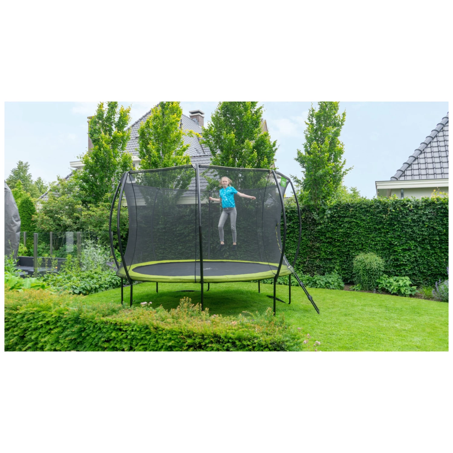 EXIT TOYS EXIT Silhouette Trampoline ø305cm - Groen 7 EXIT TOYS EXIT Silhouette Trampoline ø305cm - Groen - Afbeelding 7
