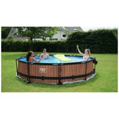 EXIT TOYS EXIT Lime Zwembad ø360x76cm Met Filterpomp - Groen -Hudora Winkel 1080645f