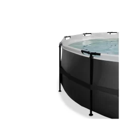 EXIT TOYS EXIT Black Leather Zwembad ø450x122cm Met Filterpomp - Zwar -Hudora Winkel 1080662c