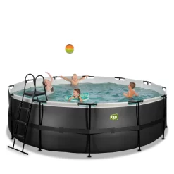 EXIT TOYS EXIT Black Leather Zwembad ø450x122cm Met Filterpomp - Zwar -Hudora Winkel 1080662d