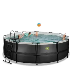 EXIT TOYS EXIT Black Leather Zwembad ø450x122cm Met Filterpomp - Zwar -Hudora Winkel 1080662e