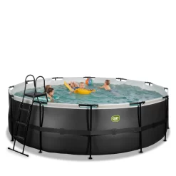 EXIT TOYS EXIT Black Leather Zwembad ø450x122cm Met Filterpomp - Zwar -Hudora Winkel 1080662f