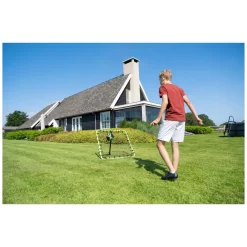EXIT TOYS EXIT Tempo Multisport Rebounder 120x120cm - Groen/zwart -Hudora Winkel 1080743j