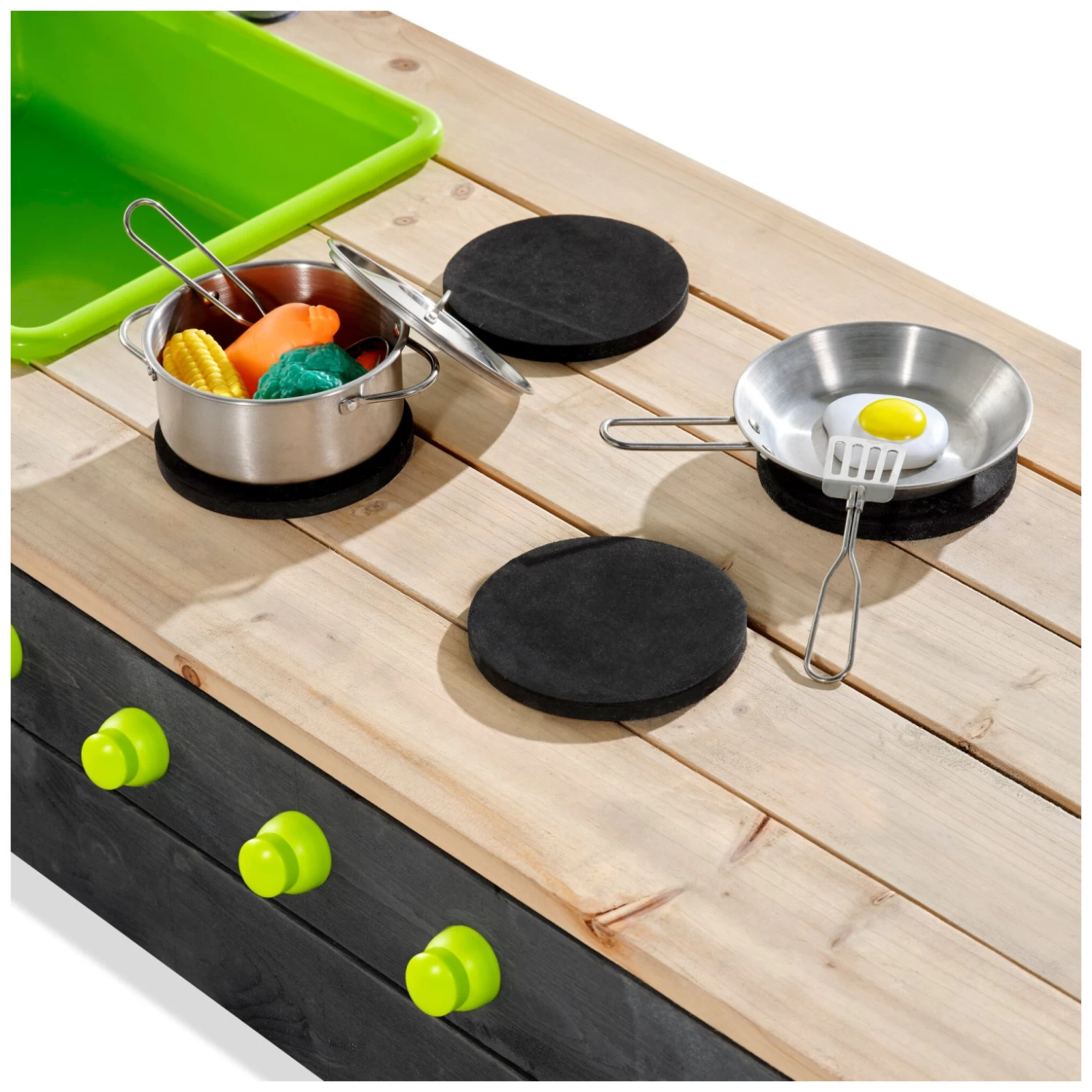 EXIT TOYS EXIT Aksent Houten Zandbak 200x140cm 2 EXIT TOYS EXIT Aksent Houten Zandbak 200x140cm - Afbeelding 2