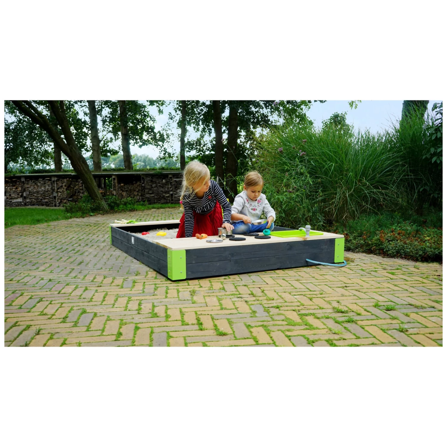 EXIT TOYS EXIT Aksent Houten Zandbak 200x140cm 8 EXIT TOYS EXIT Aksent Houten Zandbak 200x140cm - Afbeelding 8