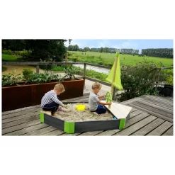 EXIT TOYS EXIT Aksent Houten Zandbak Boot 190x90cm 16 EXIT TOYS EXIT Aksent Houten Zandbak Boot 190x90cm -Hudora Winkel 1080825h
