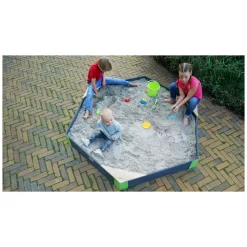 EXIT TOYS EXIT Aksent Houten Zandbak Zeshoek 200x170cm -Hudora Winkel 1080827e