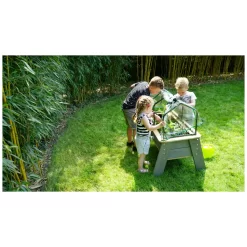 EXIT TOYS EXIT Aksent Kweektafel L Met Kweekkas En Tuingereedschap -Hudora Winkel 1080831h